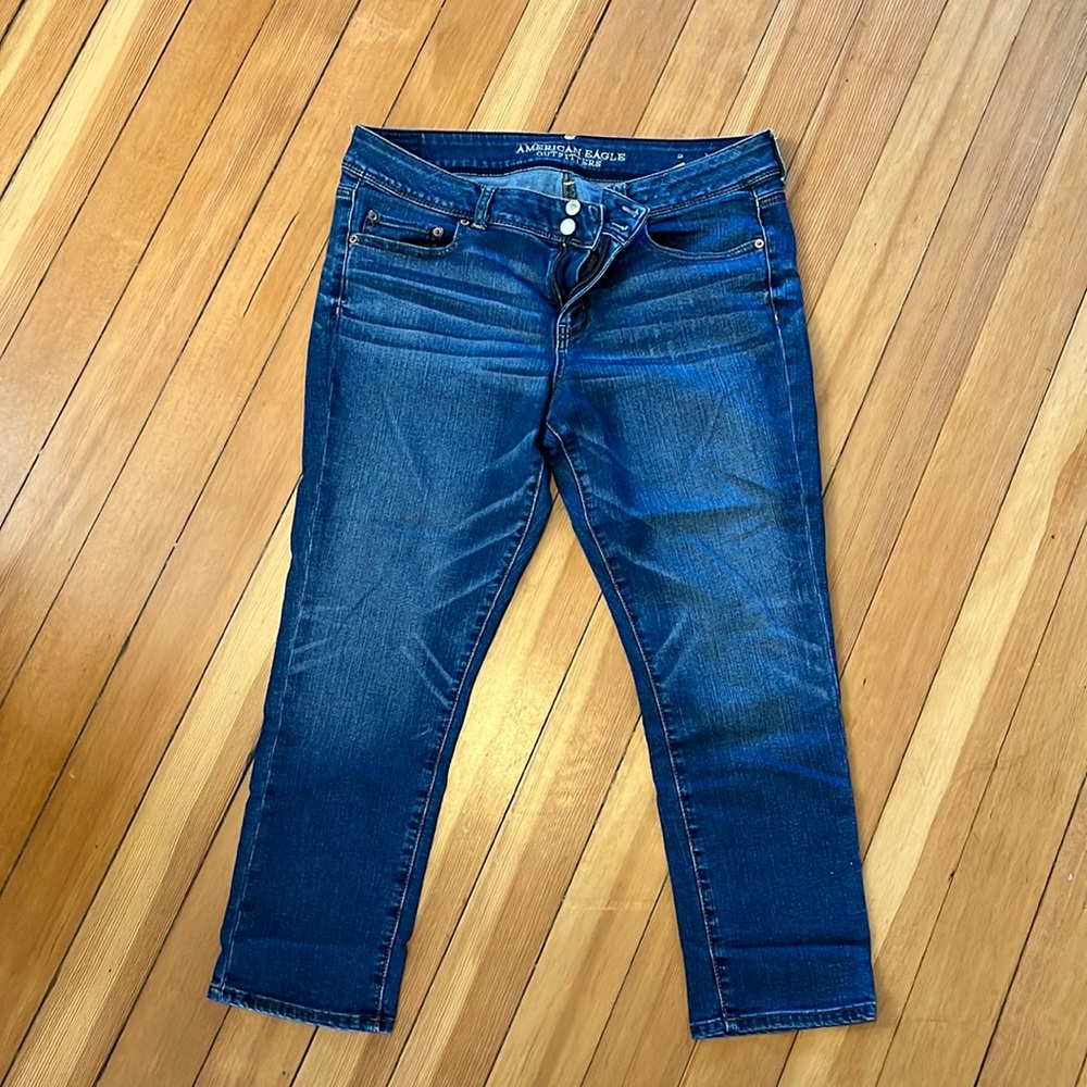 American Eagle cropped jeans size 16